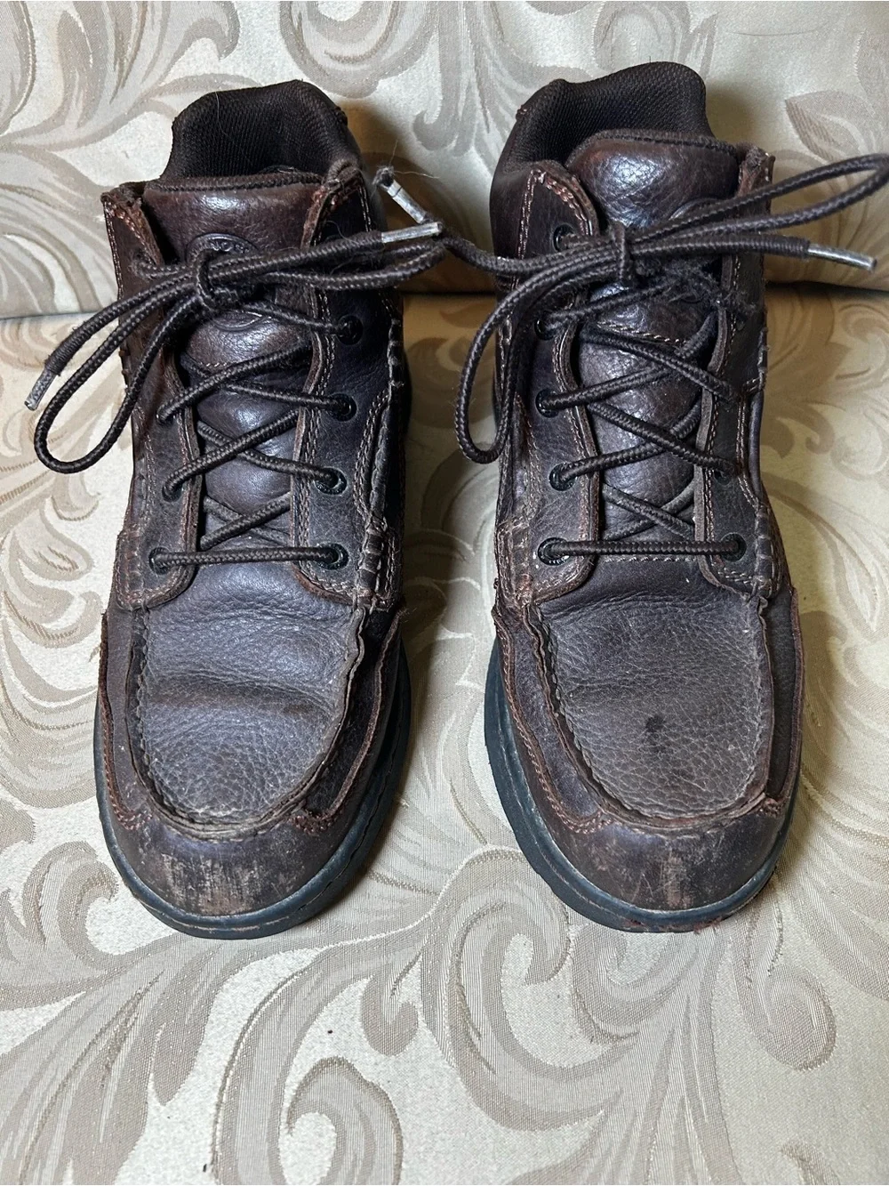 Redwing Irish Countryside Men's 8 Chukka Boots Brown Leather Weatherproof Shoes